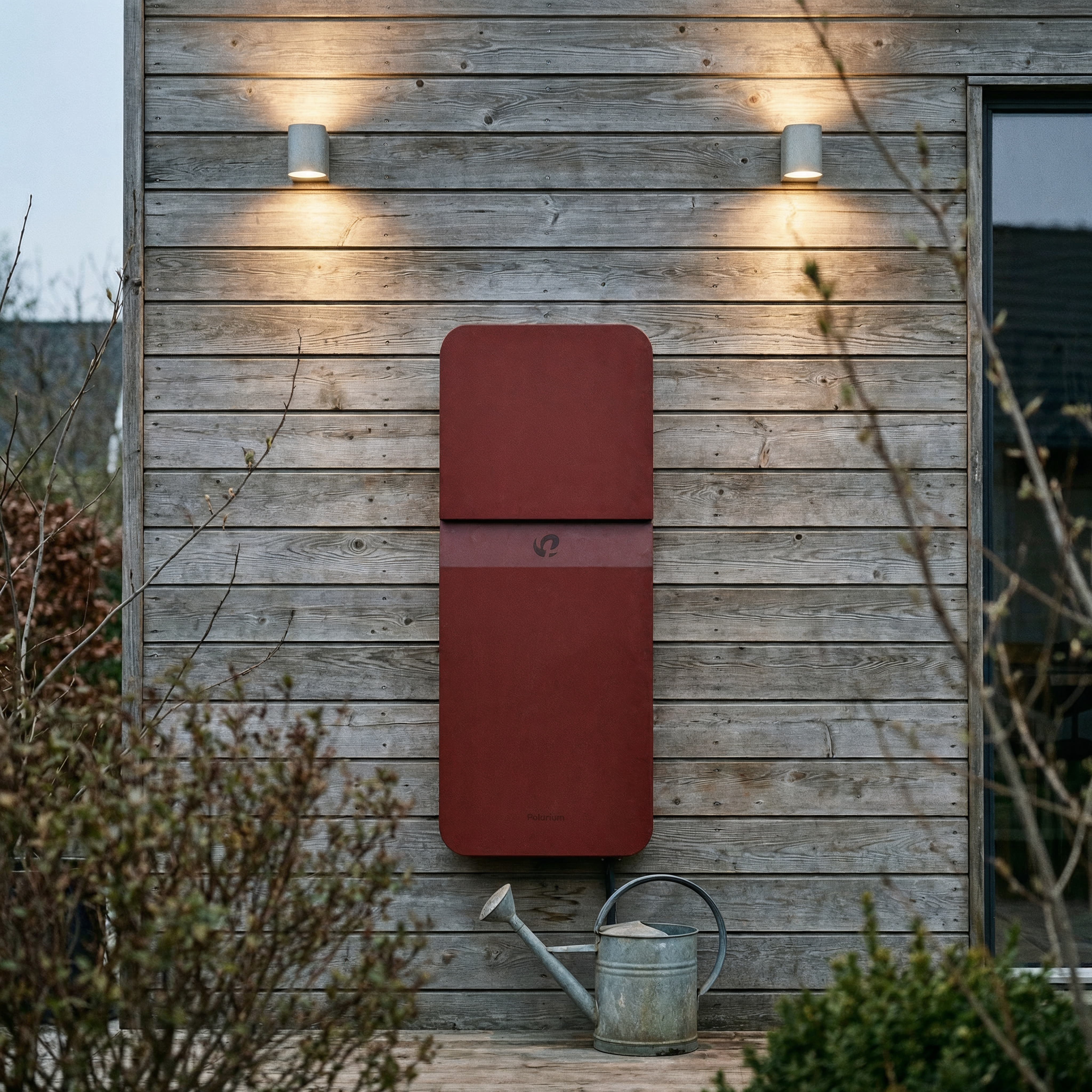 Polarium Homevolt mounted on wall